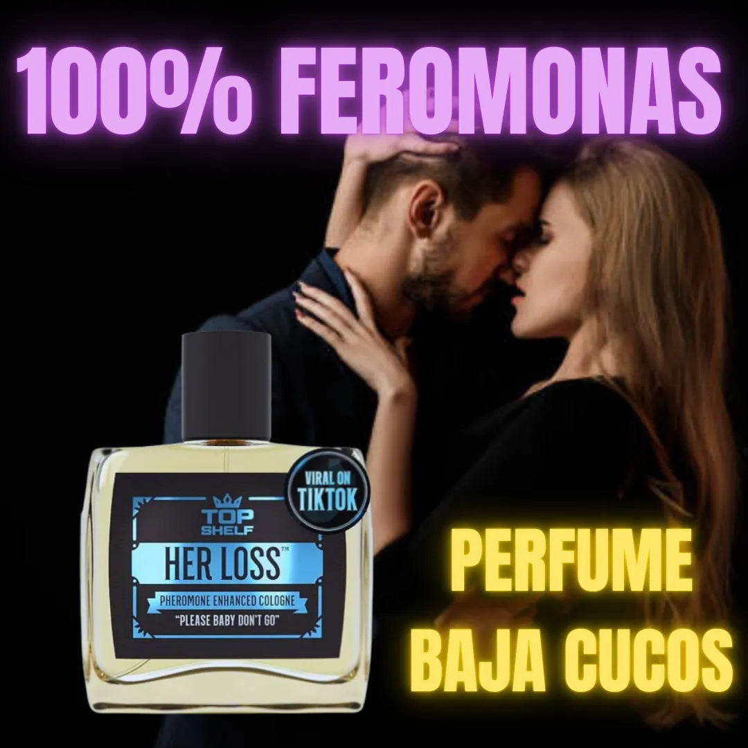 HER LOSS ®️ Perfume con Feromonas - Atráe A la Mujer de Tus Sueños!! 60%OFF ENVIO GRATIS 🔥