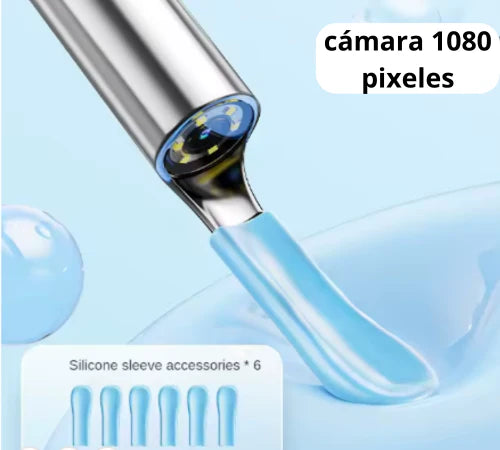 LIMPIA OIDOS CON CAMARA RECARGABLE 📷~LIMPIA TUS OIDOS CORRECTAMENTE 👂~ 60% ENVIO GRATIS 🔥