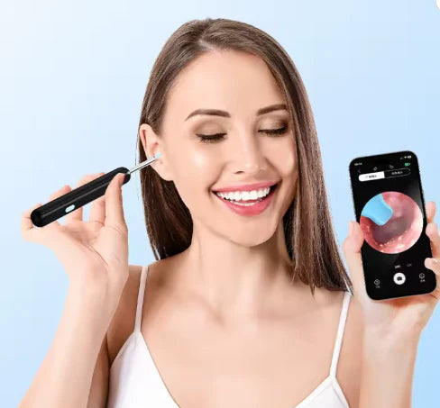 LIMPIA OIDOS CON CAMARA RECARGABLE 📷~LIMPIA TUS OIDOS CORRECTAMENTE 👂~ 60% ENVIO GRATIS 🔥