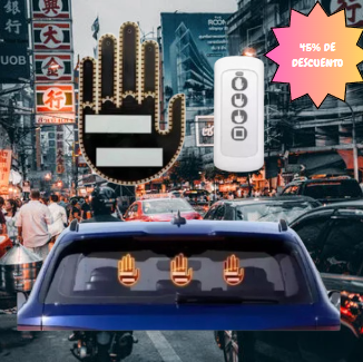 Señal Luz Led Para Carro Gesto De Mano
