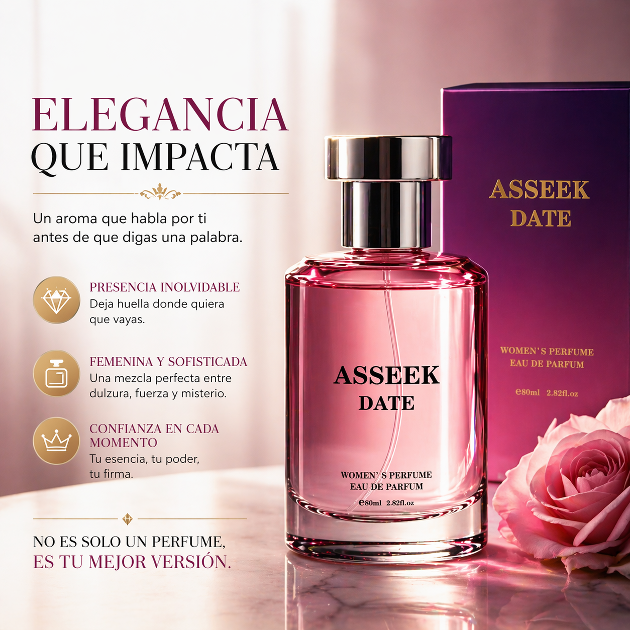 ASSEKK💖ATRAE LAS MIRADAS Y DESTACA SOLO CON TU DELICIOSO AROMA ‼️❤️‍🔥