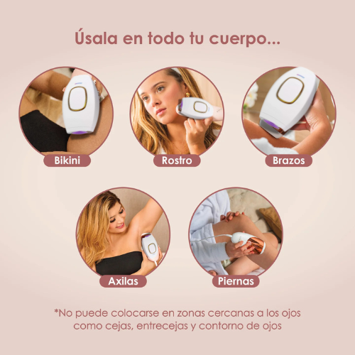 DEPILADORA Láser en CASA nota el CAMBIO DESDE EL PRIMER USO- ENVIO GRATIS 📦