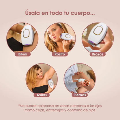 DEPILADORA Láser en CASA nota el CAMBIO DESDE EL PRIMER USO- ENVIO GRATIS 📦