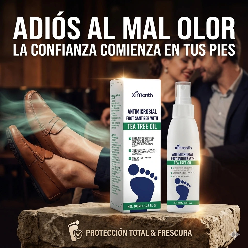 XIMONTH👣~ NO MAS MAL OLOR EN TUS PIES, TODOS SE DAN CUENTA‼️