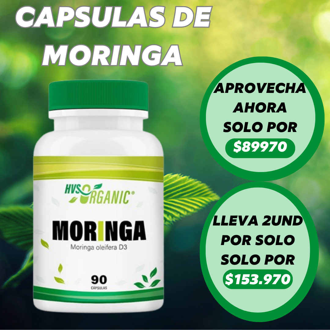 MORINGA EN CÁPSULAS 🌿 ~ CUIDA tu SALUD y DEJA ATRAS LAS ENFERMEDADES 🚫