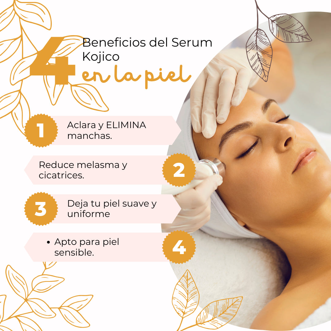 ✨ SÉRUM DE ÁCIDO KÓJICO - ELIMINA LAS MANCHAS AHORA - ENVÍO GRATIS 🚛 60% OFF 🔥 ✨