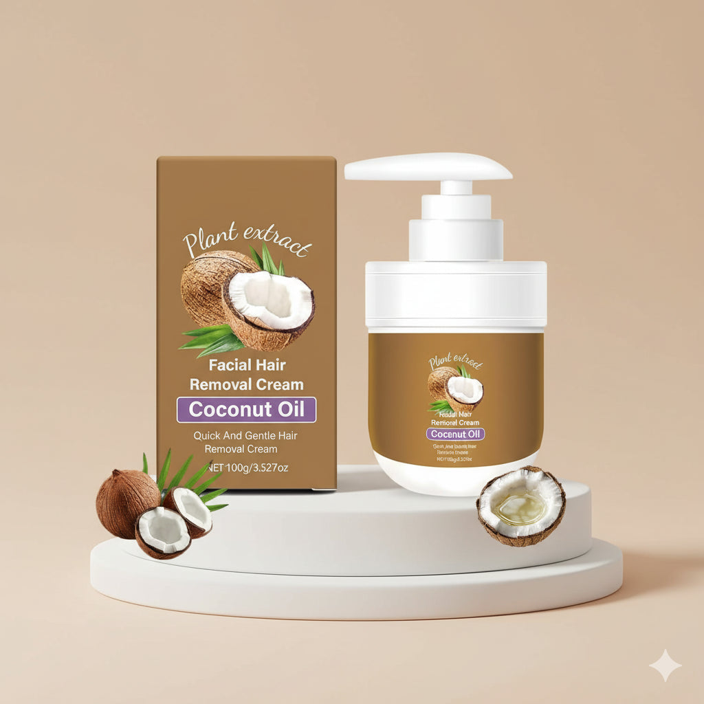 COCO OIL🥥🧑‍⚕️~ELIMINA ESOS VELLOS INDESEADOS Y FEOS EN UN SEGUNDO‼️