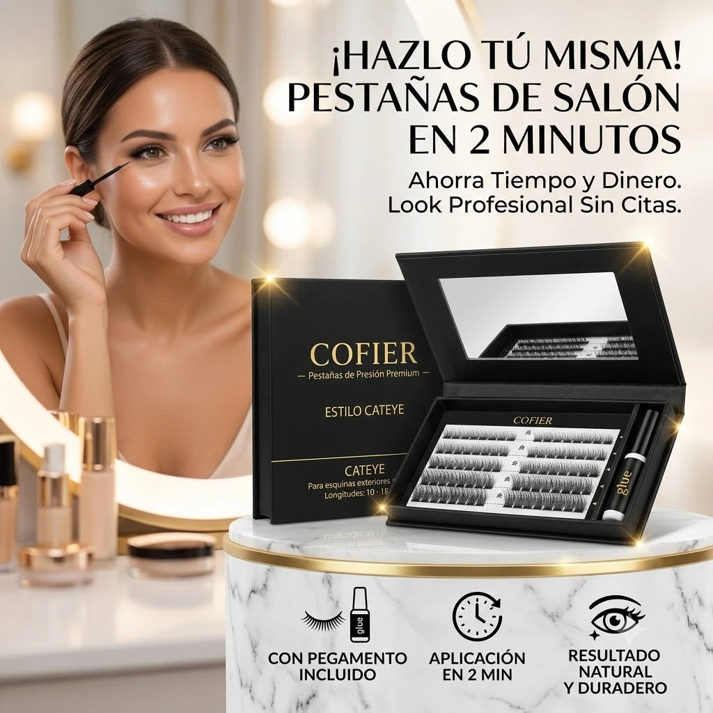 NO MAS HORAS EN EL SALON DE BELLEZA👀❤️, PESTAÑAS PERFECTAS EN 2 MINUTOS✅